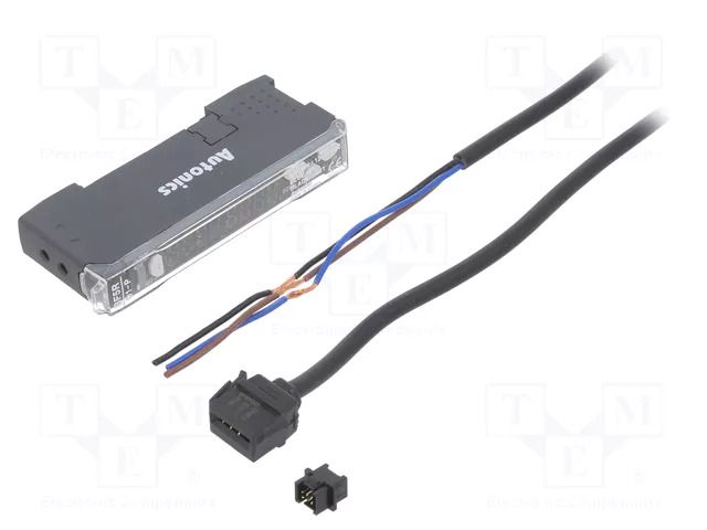 Sensor: optical fiber amplifier; PNP; IP40; Connection: cables; 2m AUTONICS BF5R-D1-P