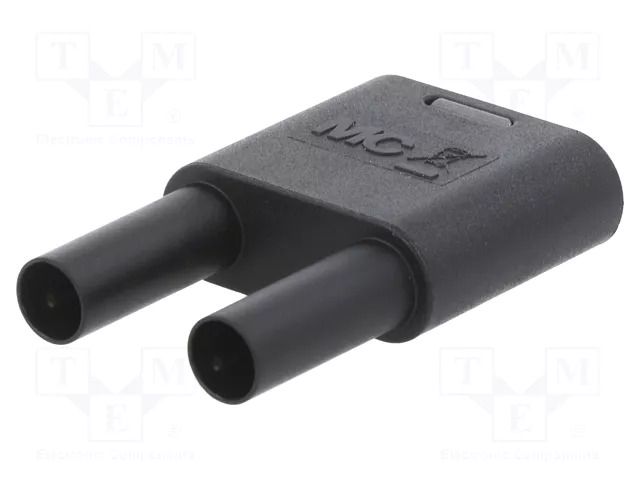 Connector: 4mm banana; banana 4mm socket x2,banana 4mm plug x2 STÄUBLI SKS2-4N-19-21