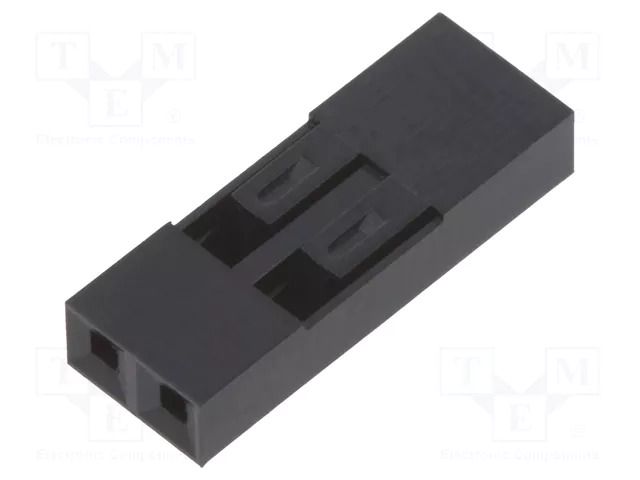 Connector: pin strips; plug; male/female; PIN: 2; Mini-PV™; 2.54mm AMPHENOL COMMUNICATIONS SOLUTIONS 65039-035LF