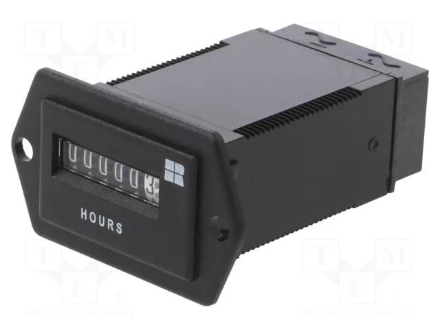 Counter: electromechanical; working time; mechanical indicator TRUMETER 731-0040