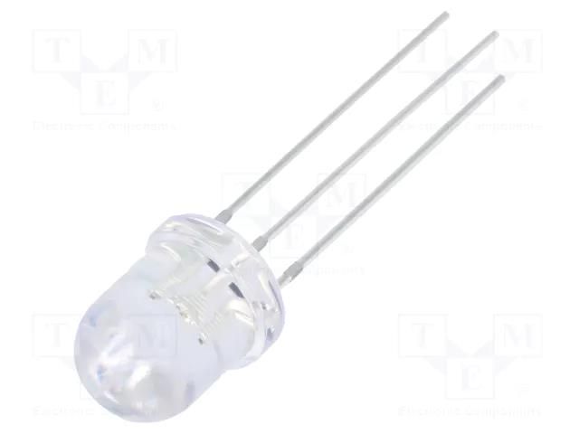 LED; red/green; 7.8mm; 30°; Front: convex; 3÷15VDC; No.of term: 3 OPTOSUPPLY OSRPMC8131A-VV
