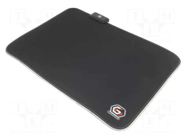 Pad; black; mouse; with LED; Len: 1.5m GEMBIRD MP-GAMELED-M
