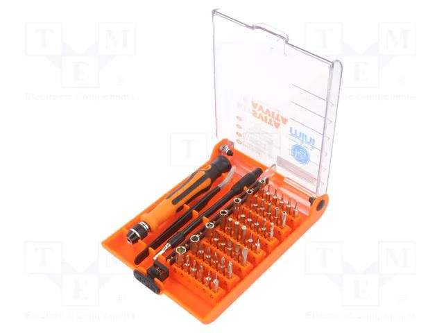 Kit: screwdriver; precision; plastic box; 45pcs. PG MINI PG-M8775