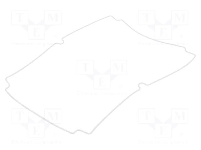 Gasket; Gasket material: silicone GAINTA P2018SEAL