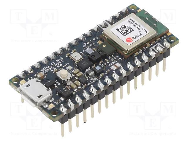 Dev.kit: Arduino Pro; prototype board; Comp: NINA-B306,nRF52840 ARDUINO ABX00070