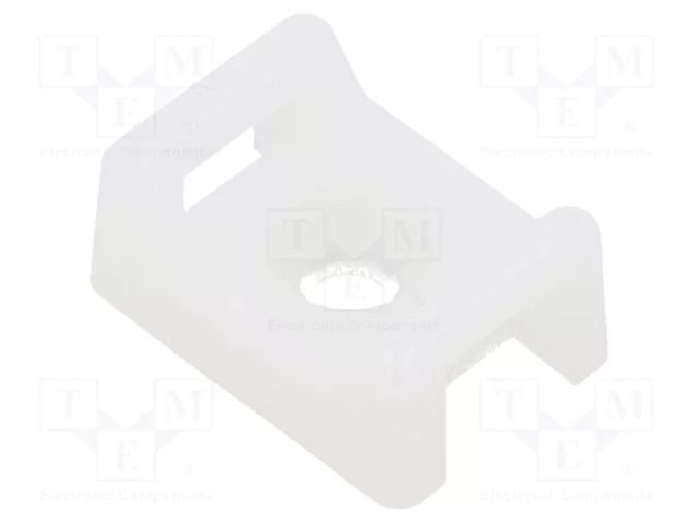 Holder; screw; polyamide; UL94V-2; natural; Tie width: 2.5÷7.6mm PANDUIT TM3S8-M