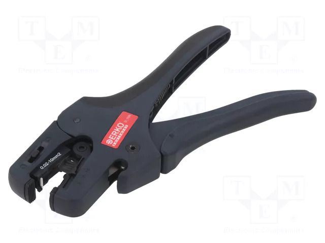 Stripping tool; 0.02÷16mm2; Wire: round,multi-core; 191mm ERKO ER-SI10W