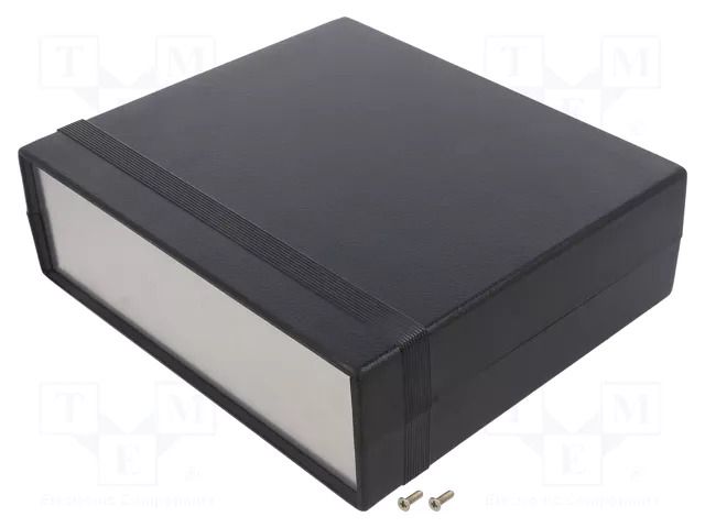 Enclosure: with panel; 1598; X: 206mm; Y: 180mm; Z: 64mm; ABS; black HAMMOND HM-1598DBK