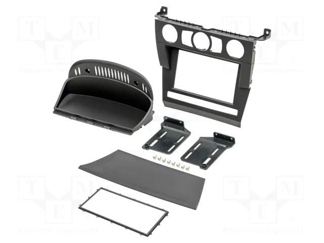 Radio frame; BMW; 2 DIN; black ACV RAM-40.829