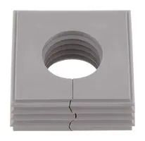 CABLE GROMMET, OPEN, TPE, GREY 2584440000