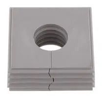 CABLE GROMMET, OPEN, TPE, GREY 2584480000
