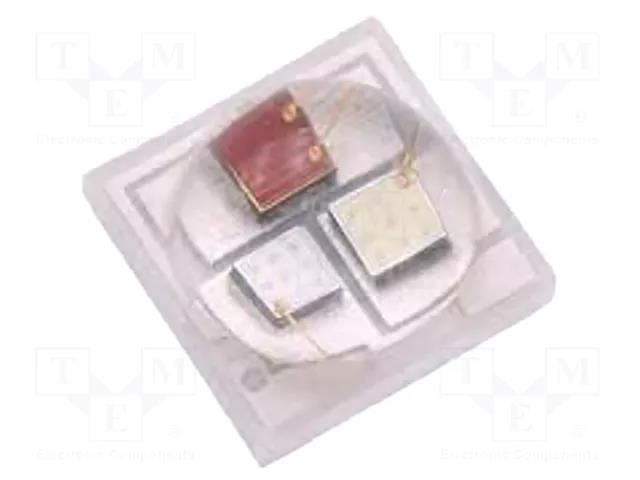 Power LED; RGB; 120°; 350mA; λd: 450÷465nm,515÷530nm,620÷635nm BRIGHTEK (EUROPE) N0M53S12