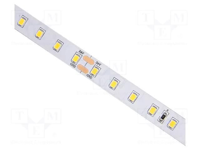 LED tape; white cold; 2835; LED/m: 90; 10mm; white PCB; IP20; 120° IPIXEL LED S010090BC1LZ-NCW