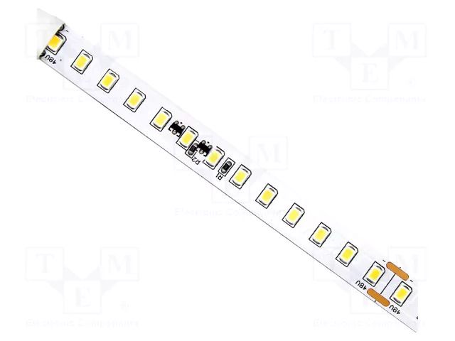 LED tape; white warm; 2835; LED/m: 130; 10mm; white PCB; IP20; 120° IPIXEL LED S010130BJ1HZ-NWW