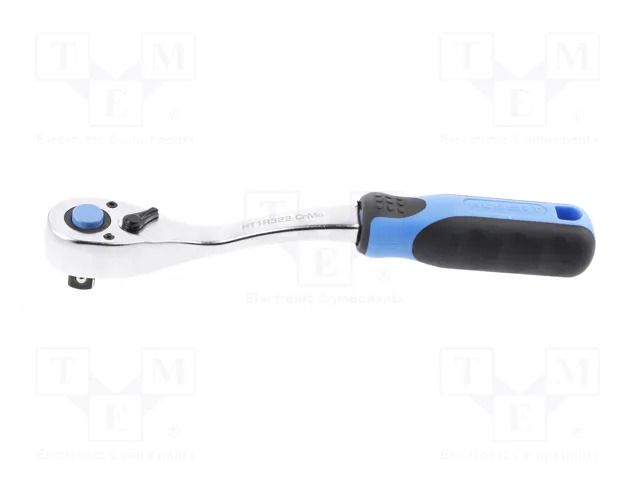 Rattle; 1/2"; Chrom-vanadium steel; with switch; Teeth: 72 HÖGERT TECHNIK HT1R322