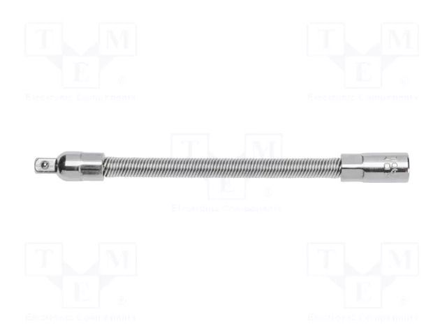 Extension; 1/4"; flexible; 150mm; socket HÖGERT TECHNIK HT1A740