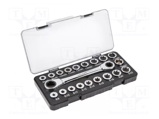 Wrench-set; 20pcs. HÖGERT TECHNIK HT1R492