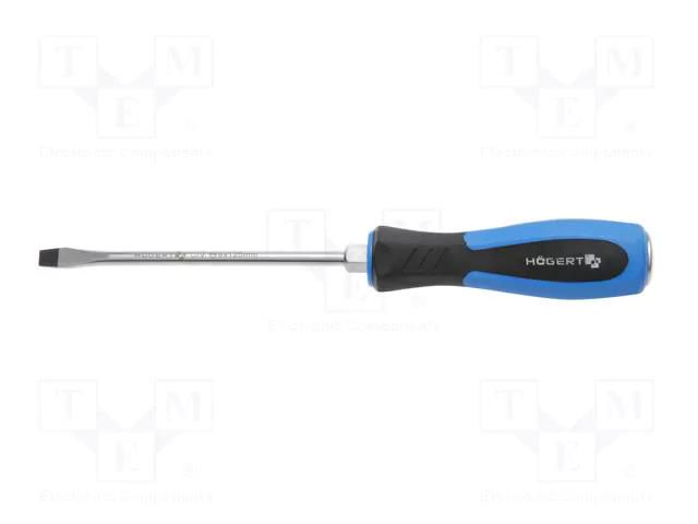 Screwdriver; for impact; slot; SL 8; 150mm HÖGERT TECHNIK HT1S068