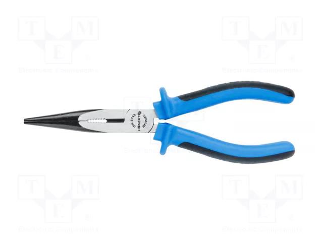 Pliers; universal,elongated; 200mm HÖGERT TECHNIK HT1P020