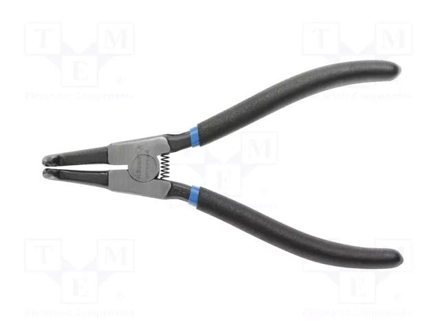 Pliers; for circlip; internal; 19÷60mm; Pliers len: 180mm; angular HÖGERT TECHNIK HT1P144