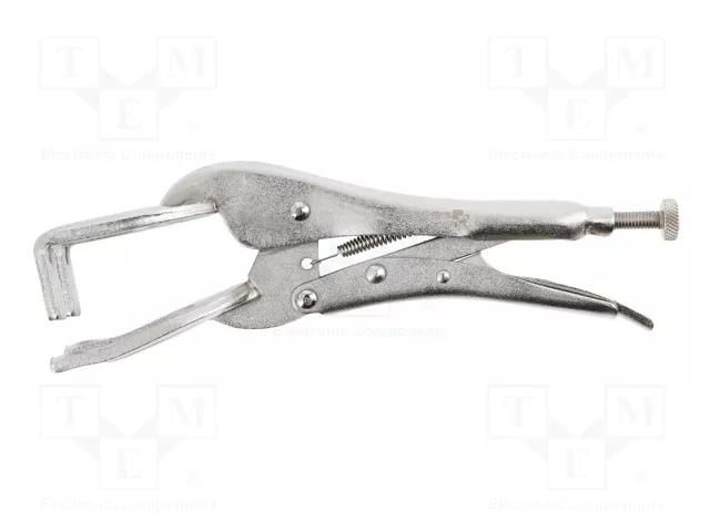 Pliers; welding grip; Pliers len: 230mm; Grip capac: max.35mm HÖGERT TECHNIK HT1P385