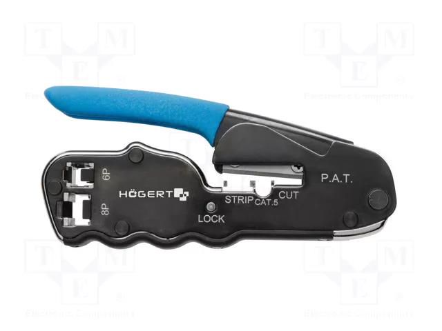 Tool: for crimping HÖGERT TECHNIK HT1P172