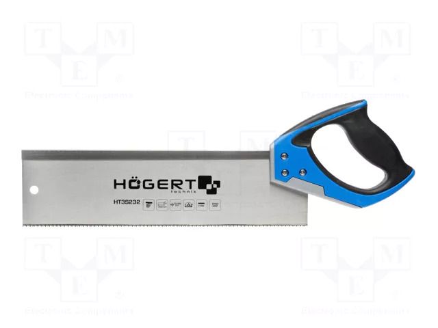 Saw; manual; wood; 11teeth/inch; 350mm HÖGERT TECHNIK HT3S232