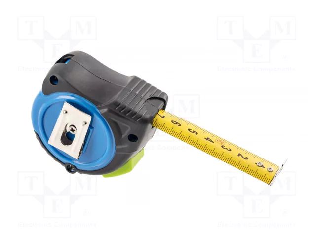 Measuring tape; L: 8m; Width: 25mm; Class: II; double-sided; measure HÖGERT TECHNIK HT4M407