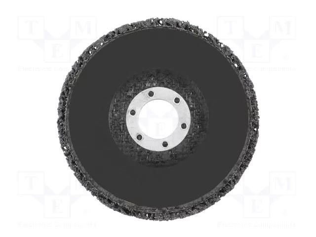 Grinding wheel; Ø: 125mm; Øhole: 22.2mm; fiber HÖGERT TECHNIK HT8D190
