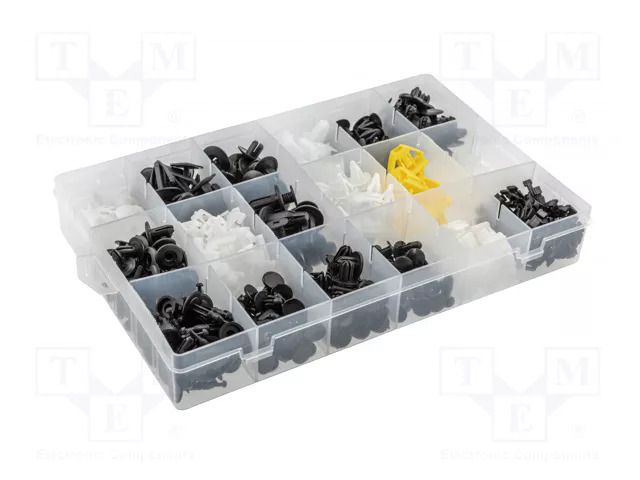 Car clips; 418pcs; Honda HÖGERT TECHNIK HT8G555