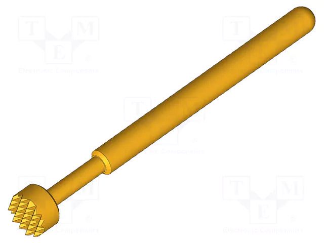 Test needle; Spring compression: 4.4mm; 6.35mm; 6A; steel; GKS-004 INGUN GKS-004-0005