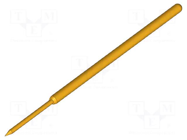 Test needle; Operational spring compression: 4mm; 4A; Ø: 0.5mm INGUN GKS-101-0005