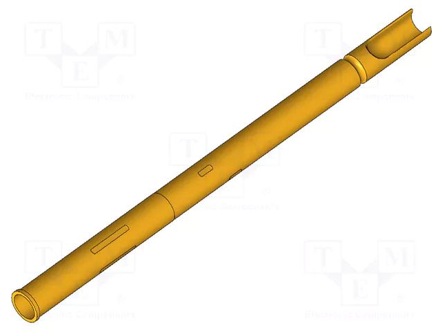 Test probe socket; Contact plating: gold-plated; KS-100 INGUN KS-1003005