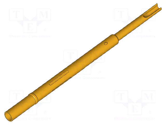 Test probe socket; Contact plating: gold-plated; KS-100; L: 32mm INGUN KS-10030