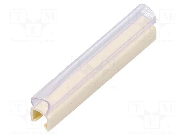 Markers; Marking: empty; 3÷4mm; PVC; white; -30÷60°C; push-in PARTEX PTC20030A9