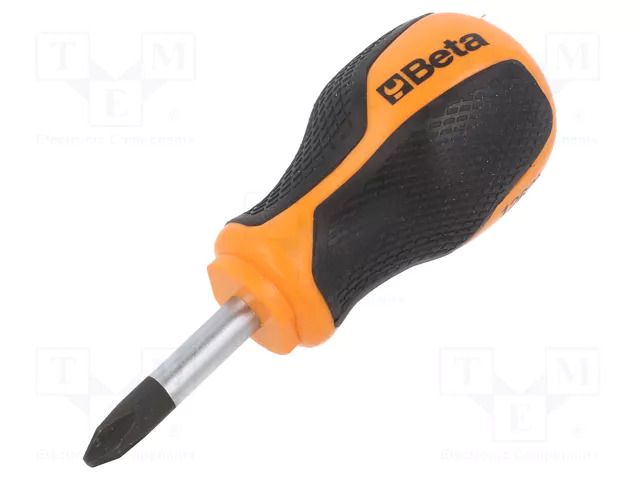 Screwdriver; Phillips; PH2; BETAGRIP; Blade length: 30mm BETA BE1262N/2X30
