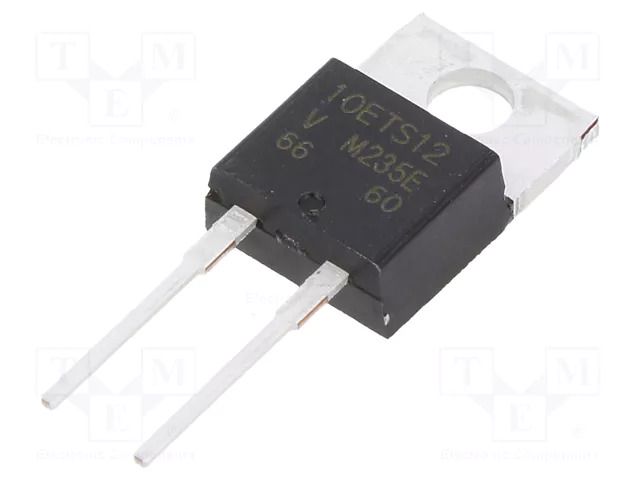 Diode: rectifying; THT; 1.2kV; 10A; tube; Ifsm: 135A; TO220AC VISHAY VS-10ETS12-M3
