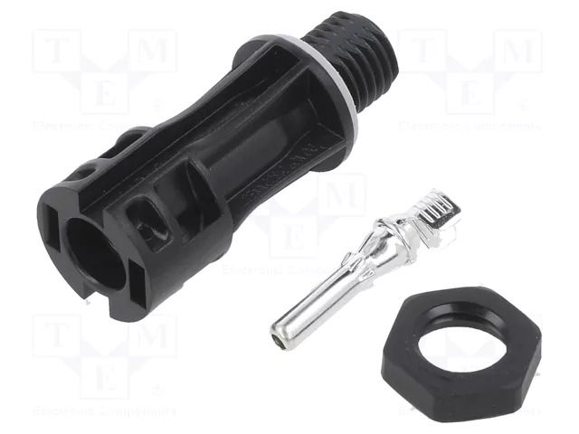 Connector: solar; socket; male; IP67; crimped; 35A; 4÷6mm2; 1.5kVDC CABUR IS14110N