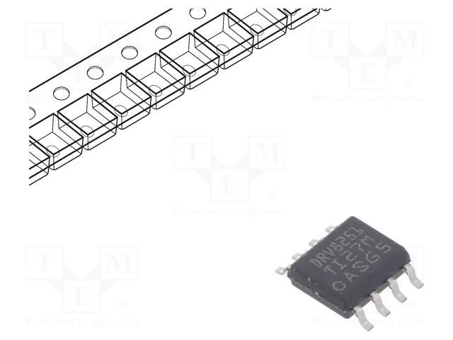 IC: driver; H-bridge; brush motor controller; PWM; HSOP8-EP; 4.1A TEXAS INSTRUMENTS DRV8251DDAR