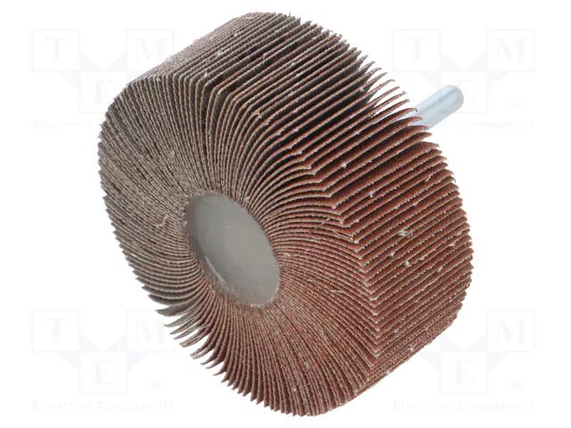 Grinding pin; Granularity: 120; Mounting: rod 6mm; Ø80x30mm PG PROFESSIONAL PG-RG.102