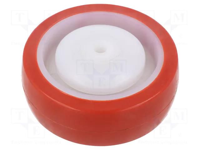 Transport wheel; Ø: 100mm; W: 36mm; 200kg; polyurethane; POPUB RADER POPUB-100/8K1