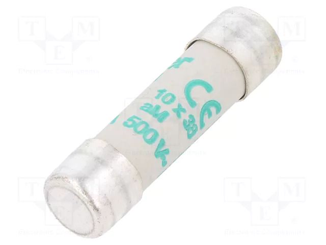 Fuse: fuse; 12A; 500VAC; aM; cylindrical,industrial; 10x38mm HAGER LF312M