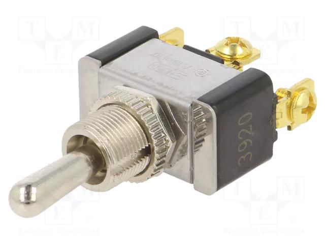 Switch: toggle; Pos: 3; SPDT; (ON)-OFF-(ON); 21A/14VDC; TA/TA2; 50mΩ SWITCH COMPONENTS TA2-1G-DC-1