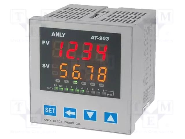Module: regulator; temperature; -1999÷9999; SPST-NO; OUT 2: 0÷10V ANLY ELECTRONICS AT903-1161000