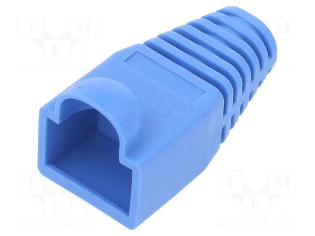 RJ45 plug boot; blue BM GROUP BM01060B