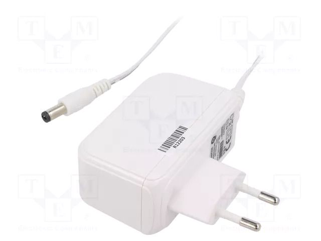 Power supply: switching; mains,plug-in; 24VDC; 1.5A; 36W; 87.4% POS POS24150A-WH