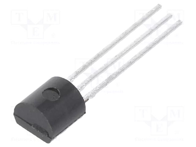 Thyristor; 600V; Ifmax: 0.8A; 0.5A; Igt: 200uA; TO92; THT; bulk STMicroelectronics X00602MA-1AA2
