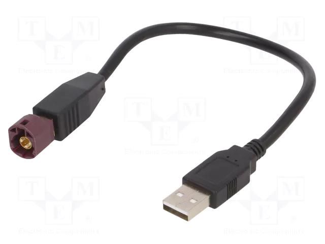 USB/AUX adapter; Mercedes; OEM USB ACV 44-1190-002