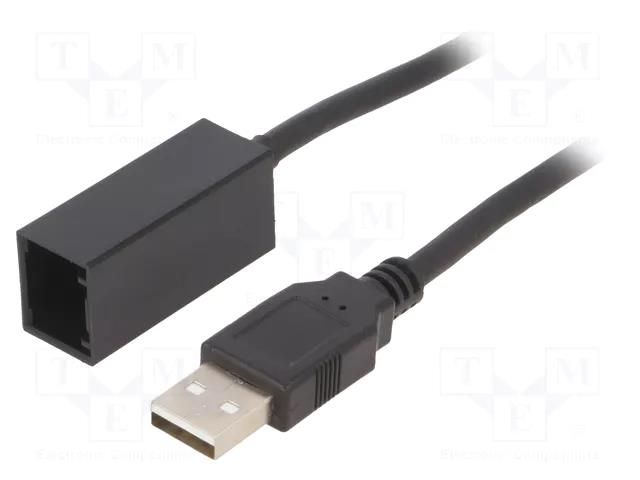 USB/AUX adapter; Fiat,Mitsubishi; OEM USB ACV 44-1202-003