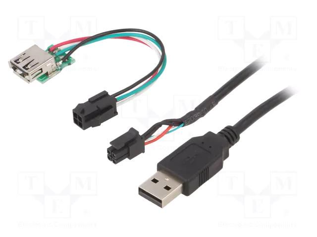 USB/AUX adapter; VW; VW T6 Multivan 2015->2019; OEM USB ACV 44-1324-004